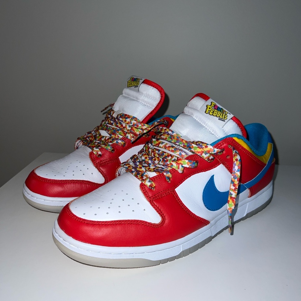 Men’s size 11 Nike Dunk Fruity Pebbles Leborn’s  collab  shoe. 🥣